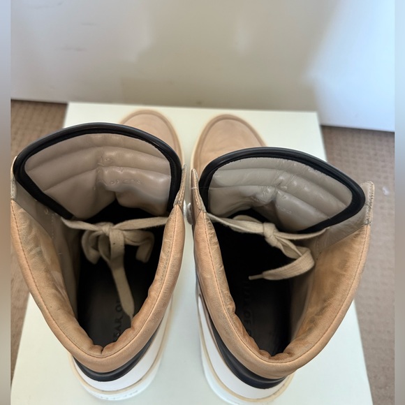 Fear of God men’s EU size 43, US size 10. tan black cream basketball sneaker - Picture 4 of 8